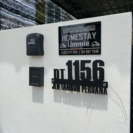 Homestay Ummie, Durian Tunggal Kampong Ayer Resam Exterior photo